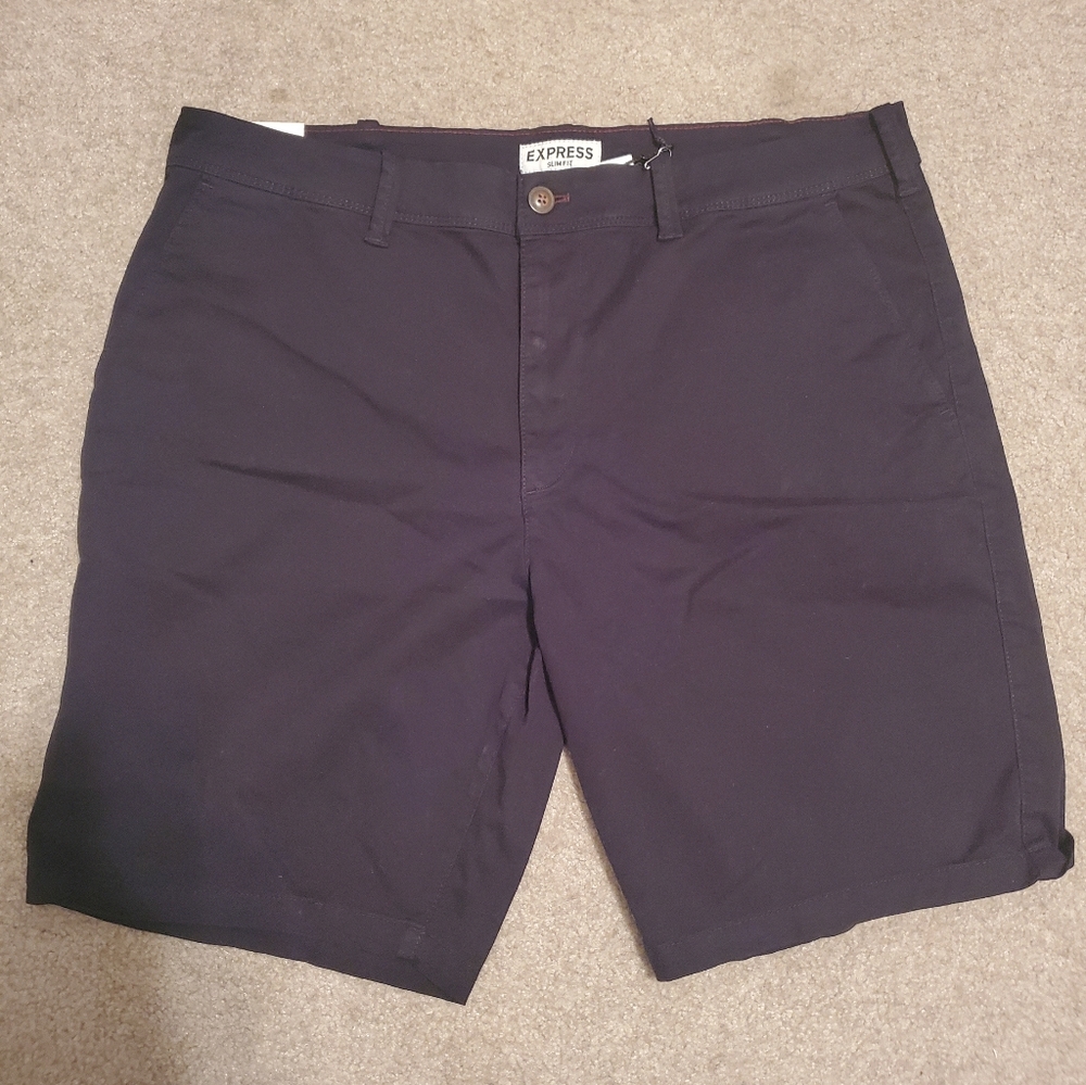 NEW - Express Mens slim fit shorts